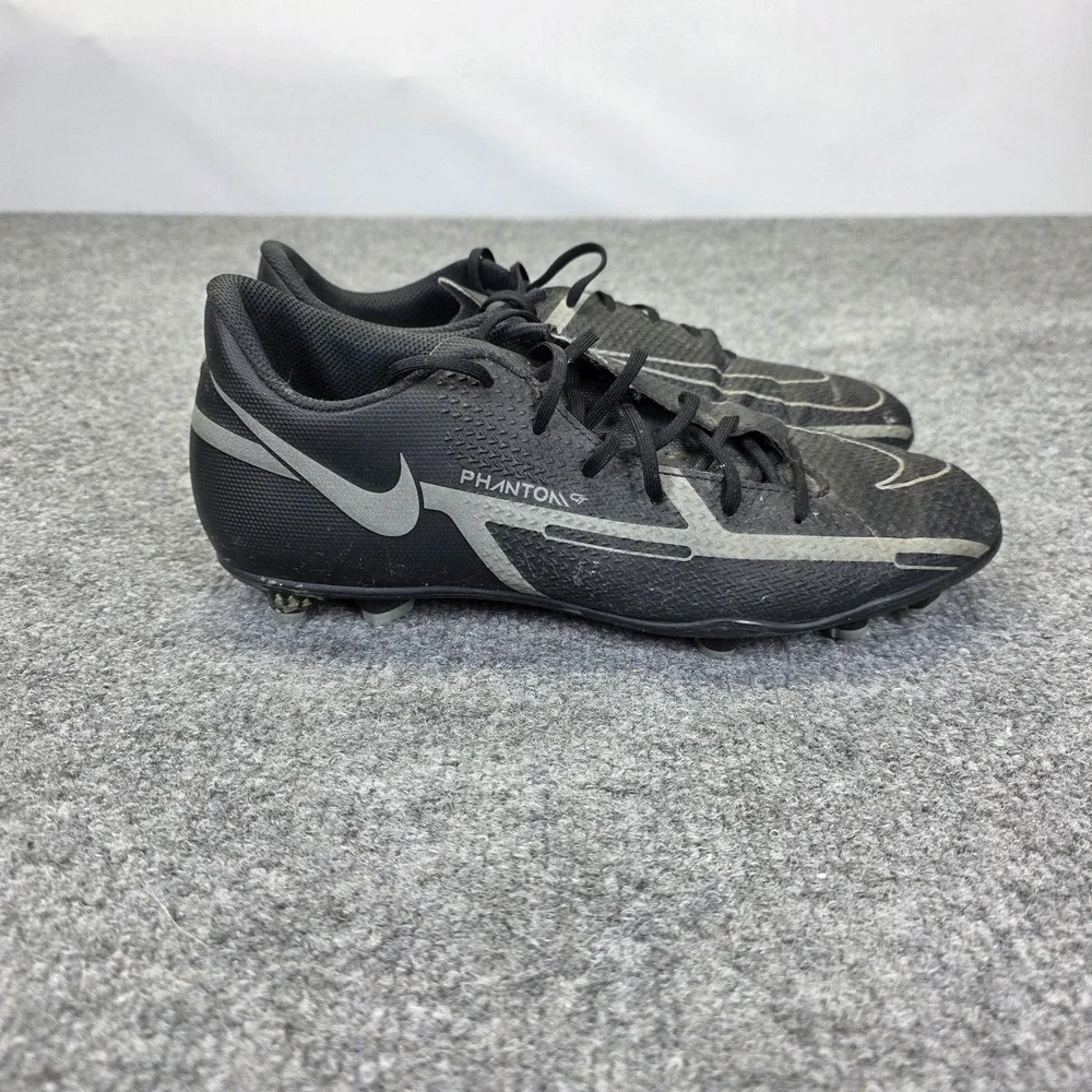 Nike Mens Soccer‎ Cleats Phantom GT2 Club FG/MG Black Red DA5640-001 Size-8.5